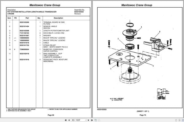Grove Crane RT750 87373 Parts Manual 2005 (2)