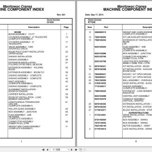 Grove Crane RT750E 221695 Parts Manual 2014 (1)