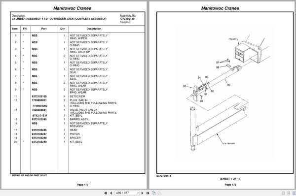 Grove Crane RT750E 222346 Parts Manual 2014 (2)