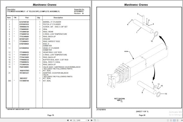 Grove Crane RT750E 225702 Parts Manual 2011 (2)