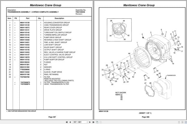 Grove Crane RT750E 225713 Parts Manual 2006 (2)