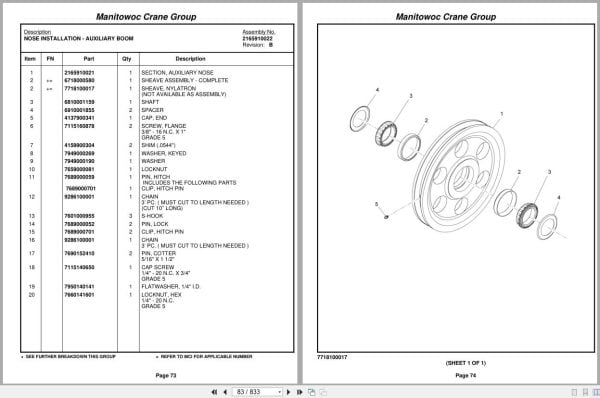 Grove Crane RT750E 225719 Parts Manual 2006 (2)