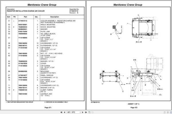 Grove Crane RT750E 226508 Parts Manual 2007 (2)
