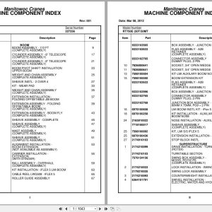 Grove Crane RT750E 227256 Parts Manual 2012 (1)