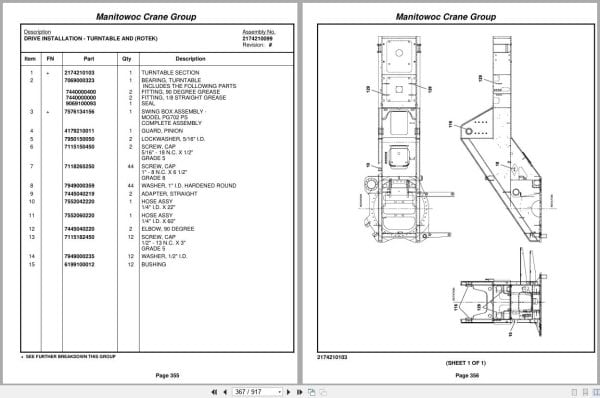 Grove Crane RT750E 227269 Parts Manual 2007 (2)