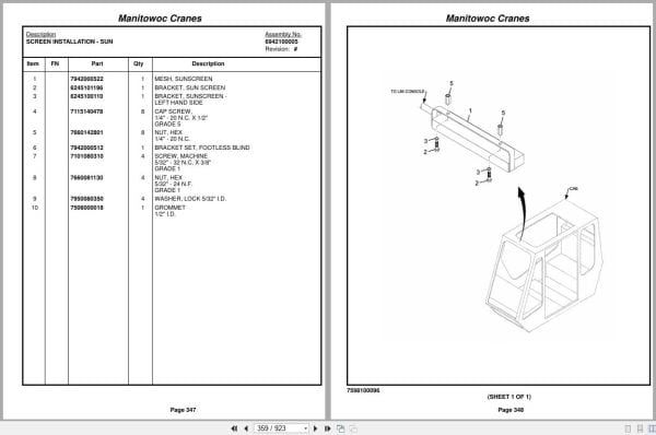 Grove Crane RT750E 227485 Parts Manual 2014 (2)