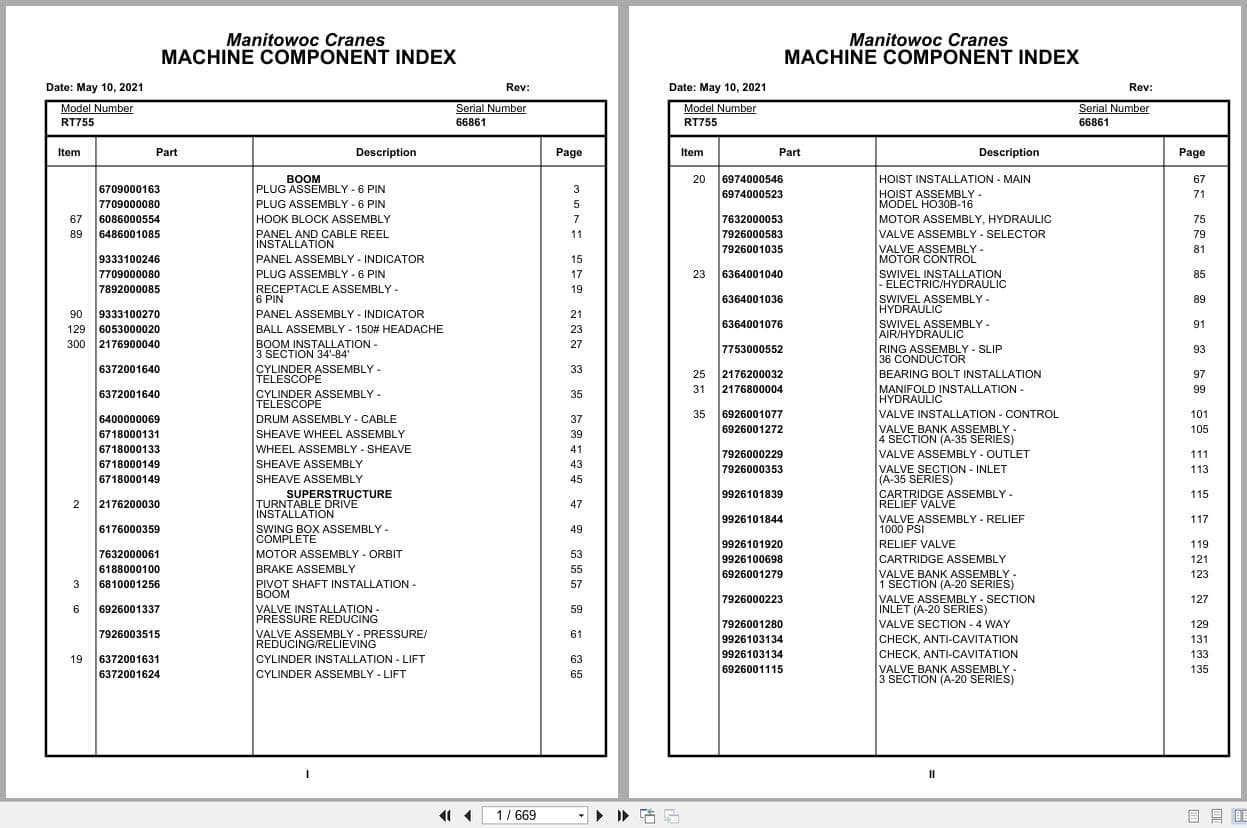 Grove Crane RT755 66861 Parts Manual 2021 (1)