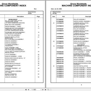 Grove Crane RT75S 32729 Parts Manual 2004 (1)