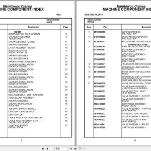 Grove Crane RT75S 40307 Parts Manual 2016 (1)