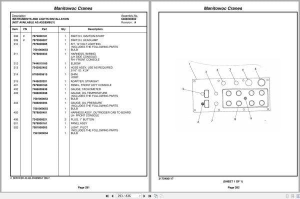 Grove Crane RT75S 40307 Parts Manual 2016 (2)