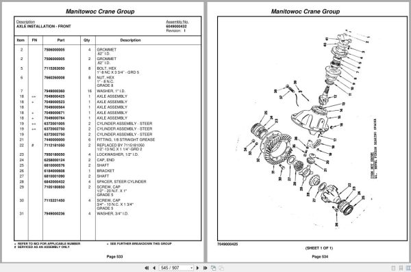 Grove Crane RT760 75913 Parts Manual 2008 (2)