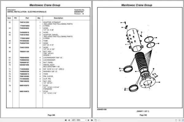 Grove Crane RT760 77259 Parts Manual 2005 (2)