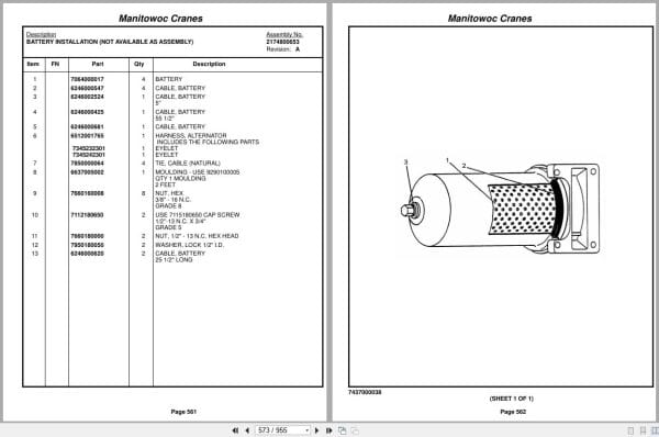 Grove Crane RT760 77964 Parts Manual 2018 (2)