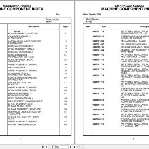 Grove Crane RT760 78394 Parts Manual 2014 (1)