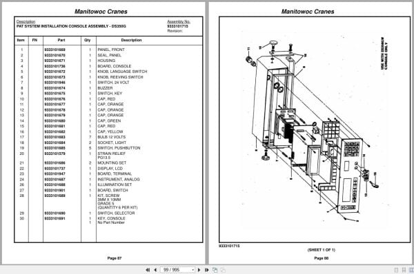 Grove Crane RT760 78394 Parts Manual 2014 (2)