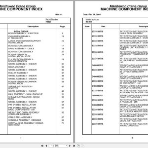 Grove Crane RT760 79007 Parts Manual 2005 (1)