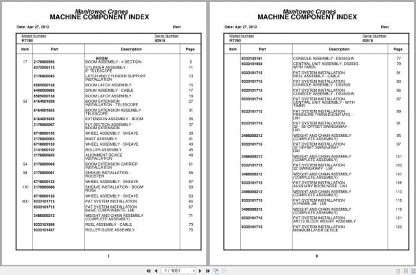 Grove Crane RT760 82518 Parts Manual 2012 (1)