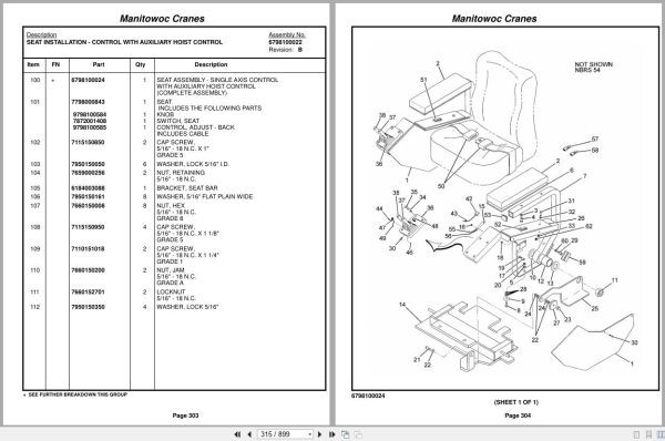 Grove Crane RT760E 221650 Parts Manual 2014 (2)