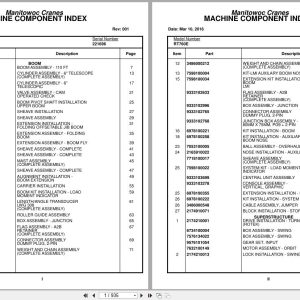 Grove Crane RT760E 221696 Parts Manual 2016 (1)