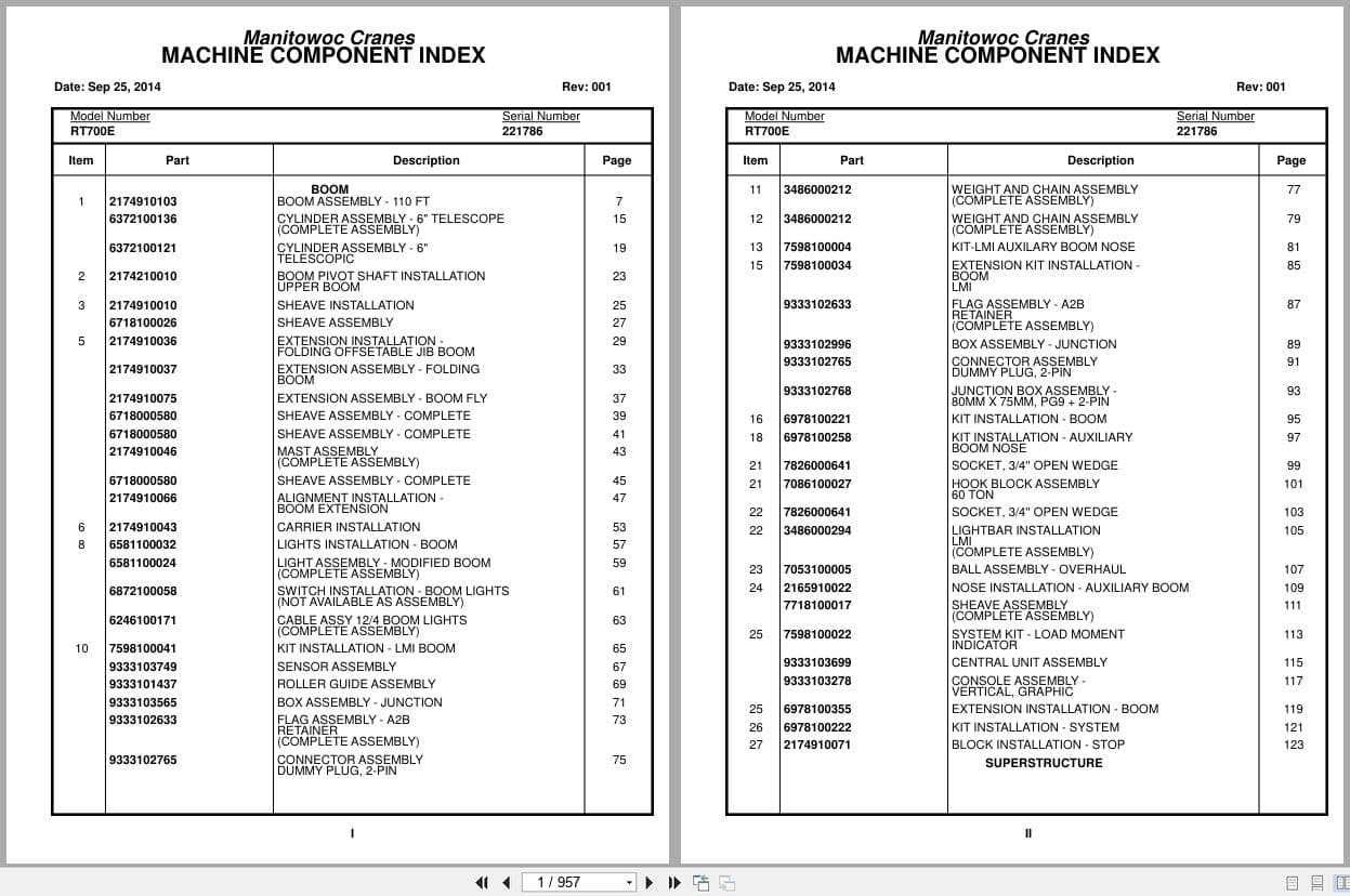 Grove Crane RT760E 221786 Parts Manual 2014 (1)
