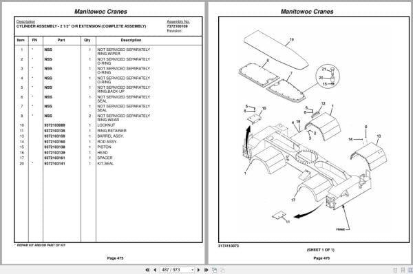 Grove Crane RT760E 222258 Parts Manual 2014 (2)