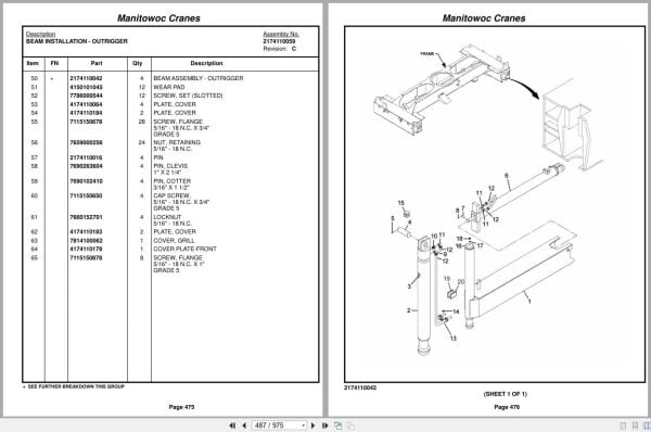 Grove Crane RT760E 222350 Parts Manual 2014 (2)
