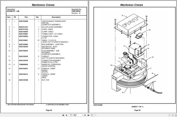 Grove Crane RT760E 222593 Parts Manual 2014 (2)