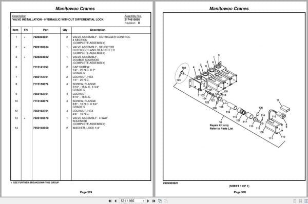 Grove Crane RT760E 222655 Parts Manual 2014 (2)