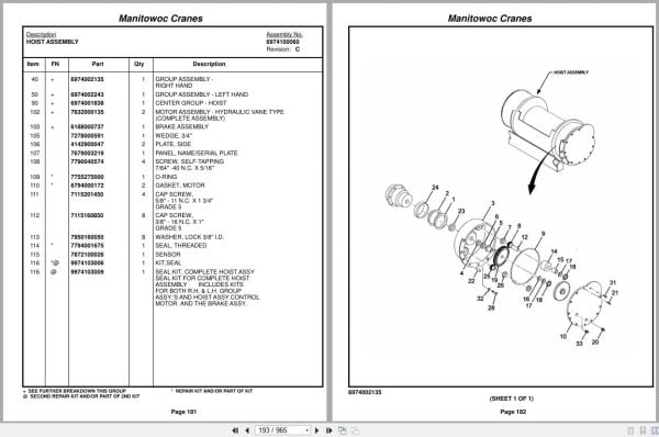 Grove Crane RT760E 222778 Parts Manual 2015 (2)