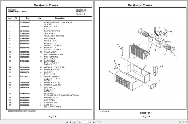 Grove Crane RT760E 222807 Parts Manual 2015 (2)