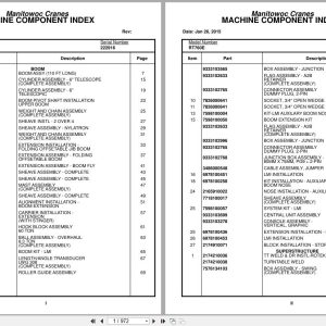 Grove Crane RT760E 222916 Parts Manual 2015 (1)