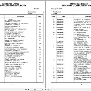 Grove Crane RT760E 223557 Parts Manual 2015 (1)