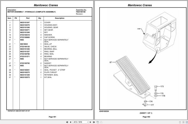 Grove Crane RT760E 223626 Parts Manual 2015 (2)