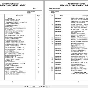 Grove Crane RT760E 223821 Parts Manual 2015 (1)