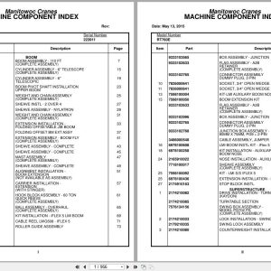 Grove Crane RT760E 223911 Parts Manual 2015 (1)