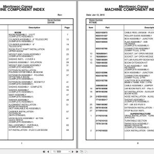 Grove Crane RT760E 224186 Parts Manual 2015 (1)