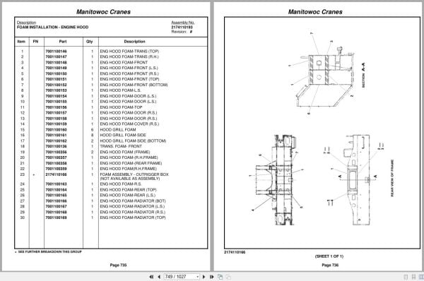 Grove Crane RT760E 224232 Parts Manual 2011 (2)