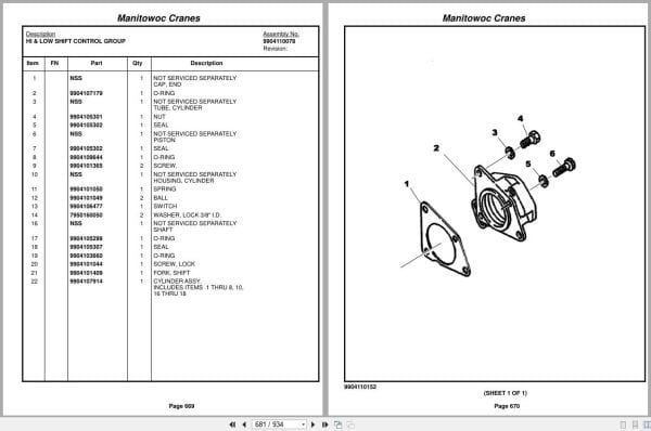 Grove Crane RT760E 225100 Parts Manual 2014 (2)