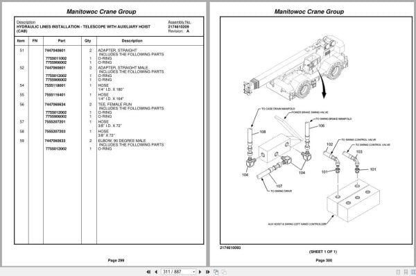 Grove Crane RT760E 225267 Parts Manual 2006 (2)