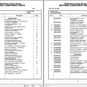 Grove Crane RT760E 225297 Parts Manual 2006 (1)