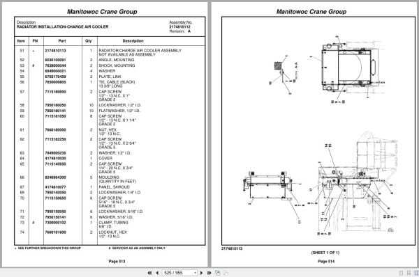 Grove Crane RT760E 225698 Parts Manual 2006 (2)