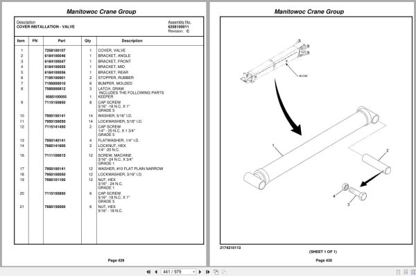 Grove Crane RT760E 225839 Parts Manual 2006 (2)