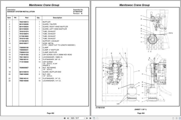 Grove Crane RT760E 226195 Parts Manual 2006 (2)