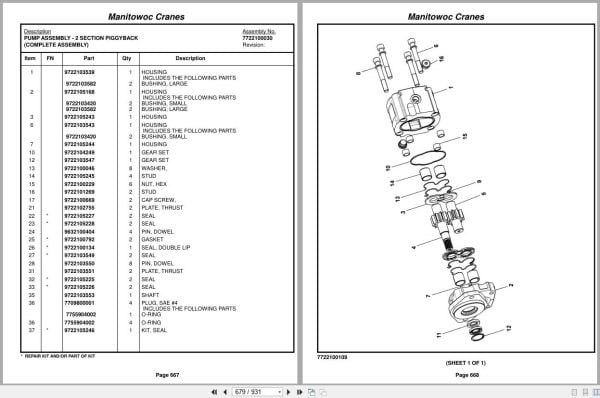Grove Crane RT760E 226382 Parts Manual 2016 (2)