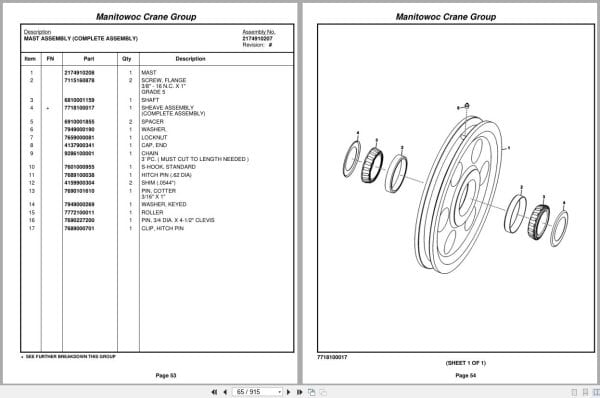 Grove Crane RT760E 226425 Parts Manual 2008 (2)