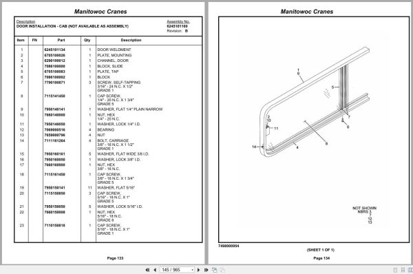 Grove Crane RT760E 226438 Parts Manual 2009 (2)