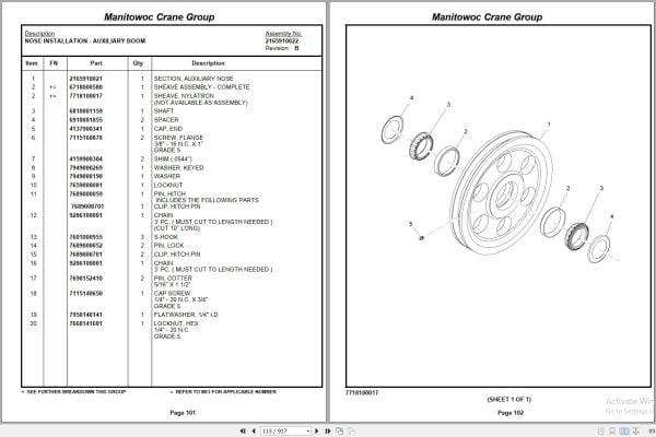Grove Crane RT760E 226511 Parts Manual 2007 (2)