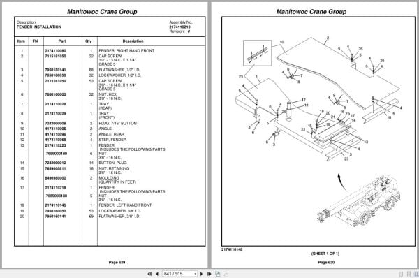 Grove Crane RT760E 226514 Parts Manual 2007 (2)