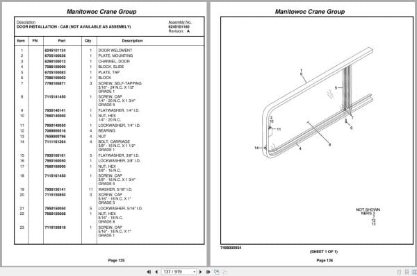 Grove Crane RT760E 227051 Parts Manual 2007 (2)