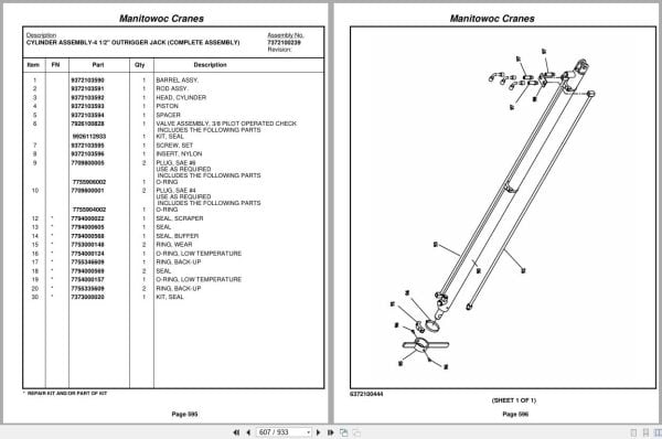 Grove Crane RT760E 227089 Parts Manual 2009 (2)
